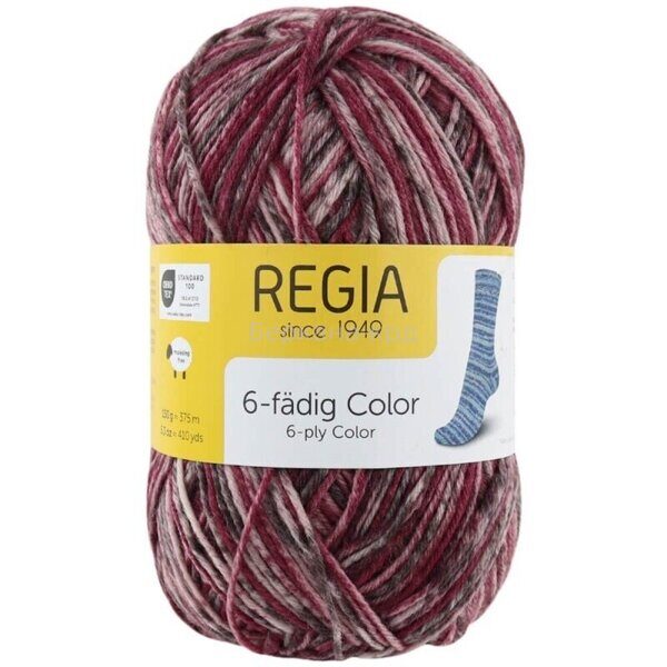 Пряжа Whisper Color  Regia, 6 нитки (75% шерсть, 25% полиамид), 150г/375м (06052)